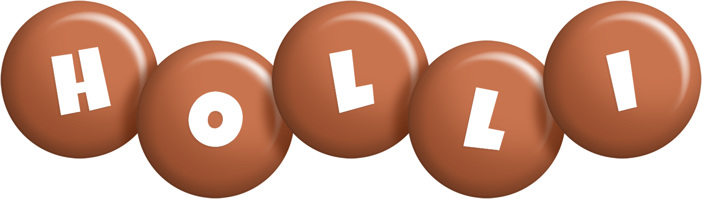Holli candy-brown logo