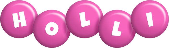 Holli candy-pink logo