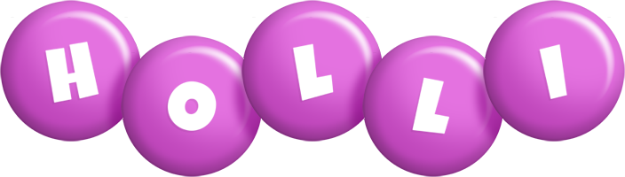 Holli candy-purple logo