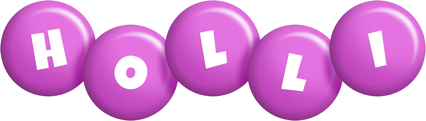 Holli candy-purple logo