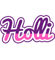 Holli cheerful logo