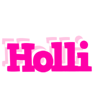 Holli dancing logo