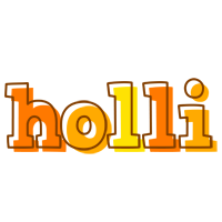 Holli desert logo