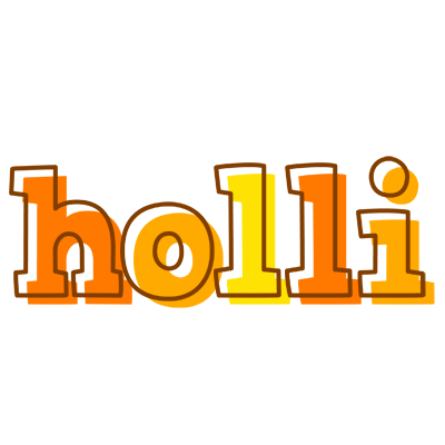Holli desert logo