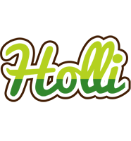 Holli golfing logo