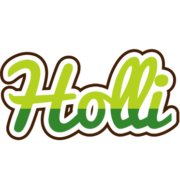 Holli golfing logo