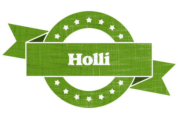 Holli natural logo
