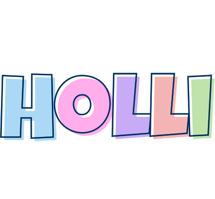 Holli pastel logo