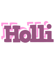 Holli relaxing logo