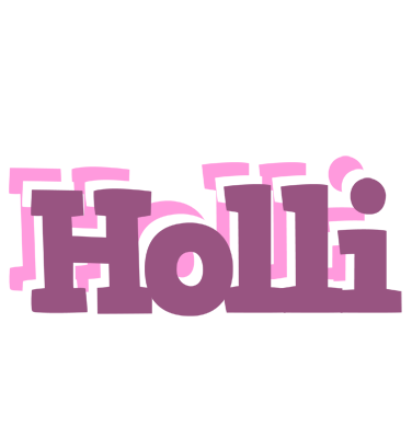 Holli relaxing logo