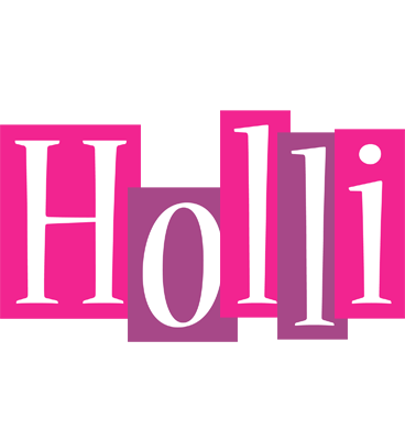 Holli whine logo