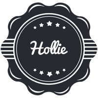 Hollie badge logo