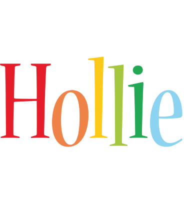 Hollie birthday logo