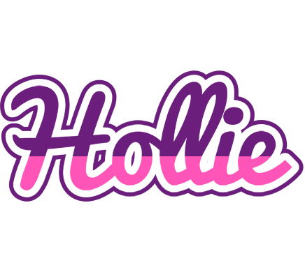 Hollie cheerful logo
