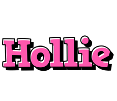 Hollie girlish logo