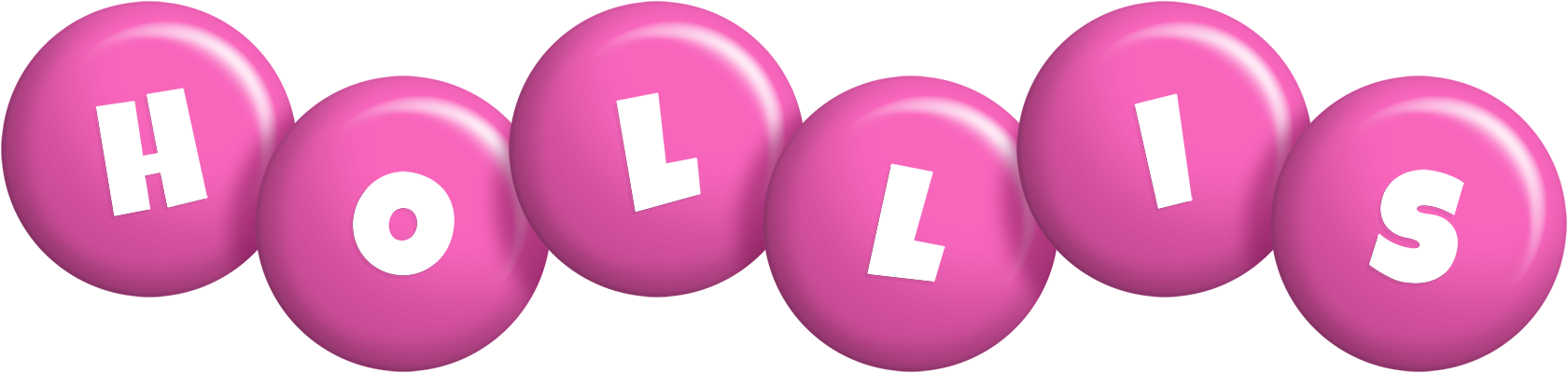 Hollis candy-pink logo