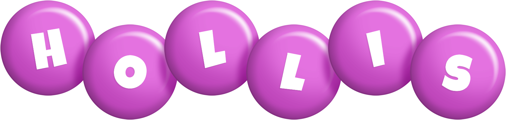 Hollis candy-purple logo