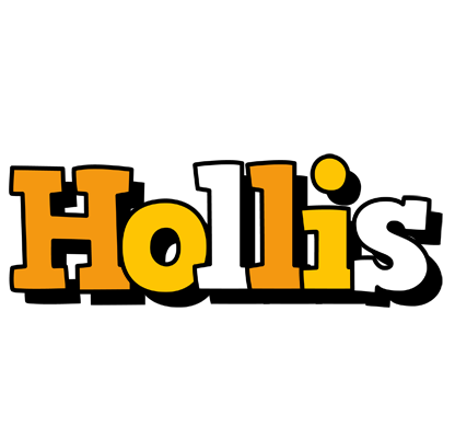 Hollis cartoon logo