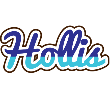 Hollis raining logo