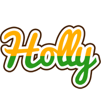 Holly banana logo