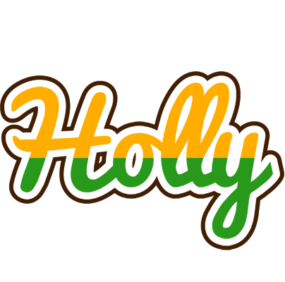 Holly banana logo