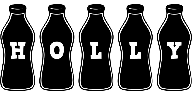 Holly bottle logo