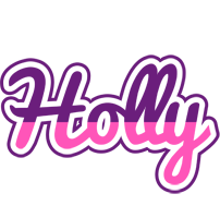 Holly cheerful logo