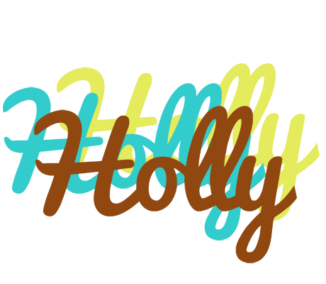 Holly cupcake logo