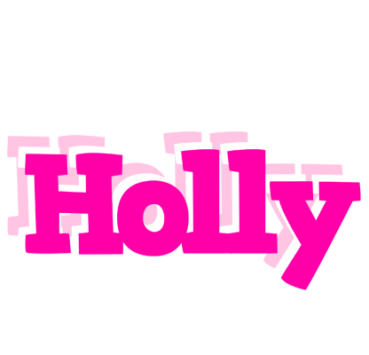Holly dancing logo