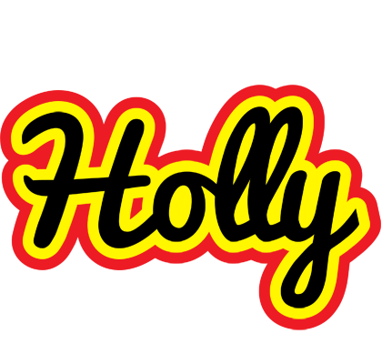 Holly flaming logo