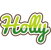 Holly golfing logo