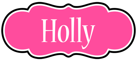 Holly invitation logo