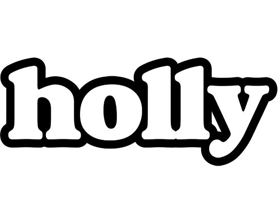 Holly panda logo
