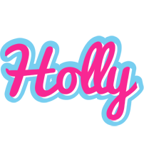 Holly popstar logo