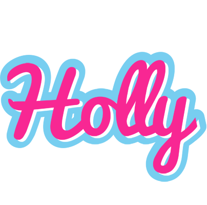 Holly popstar logo