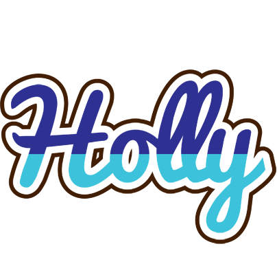 Holly raining logo