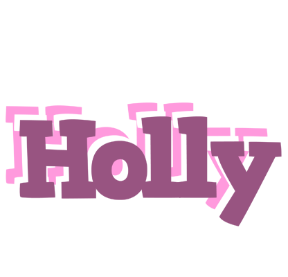Holly relaxing logo