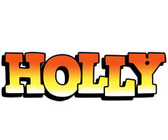 Holly sunset logo