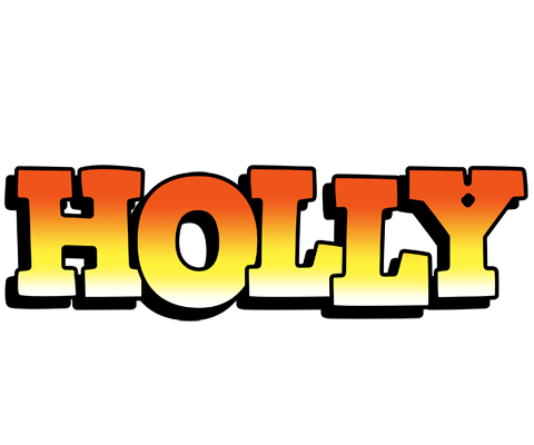 Holly sunset logo