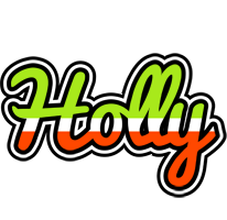 Holly superfun logo