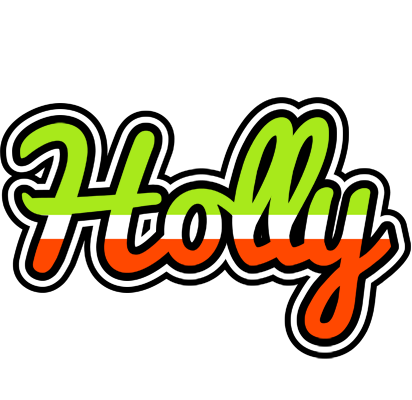 Holly superfun logo