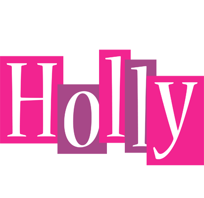 Holly whine logo