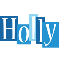 Holly winter logo