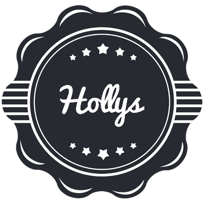 Hollys badge logo