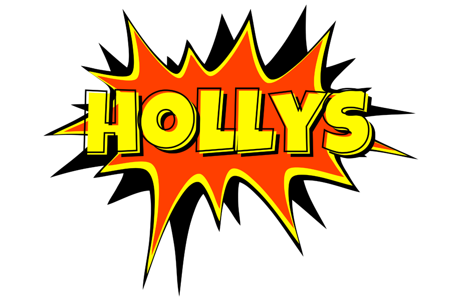 Hollys bazinga logo