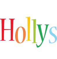 Hollys birthday logo