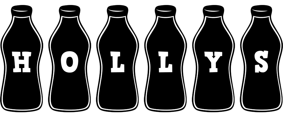 Hollys bottle logo