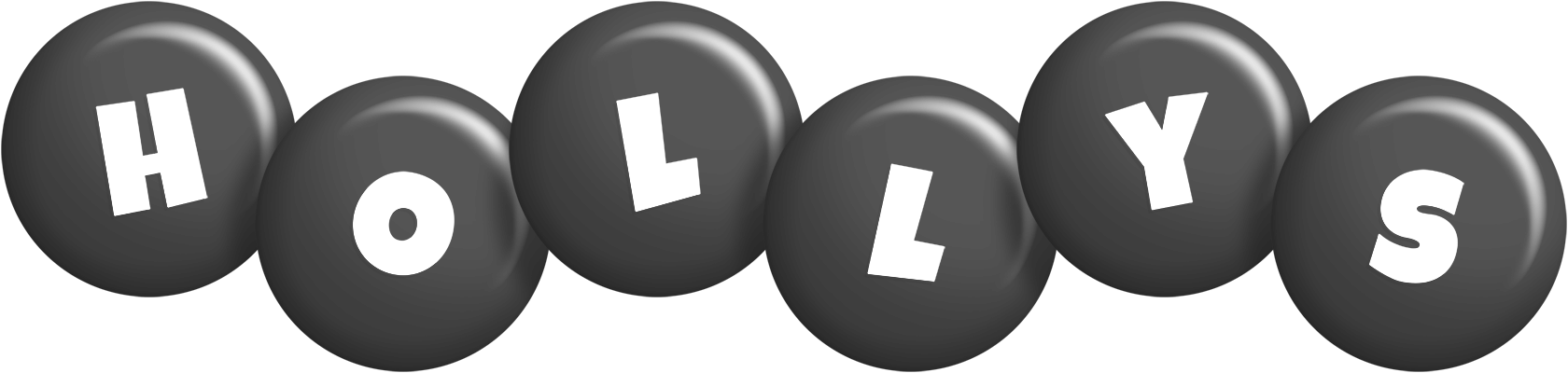 Hollys candy-black logo