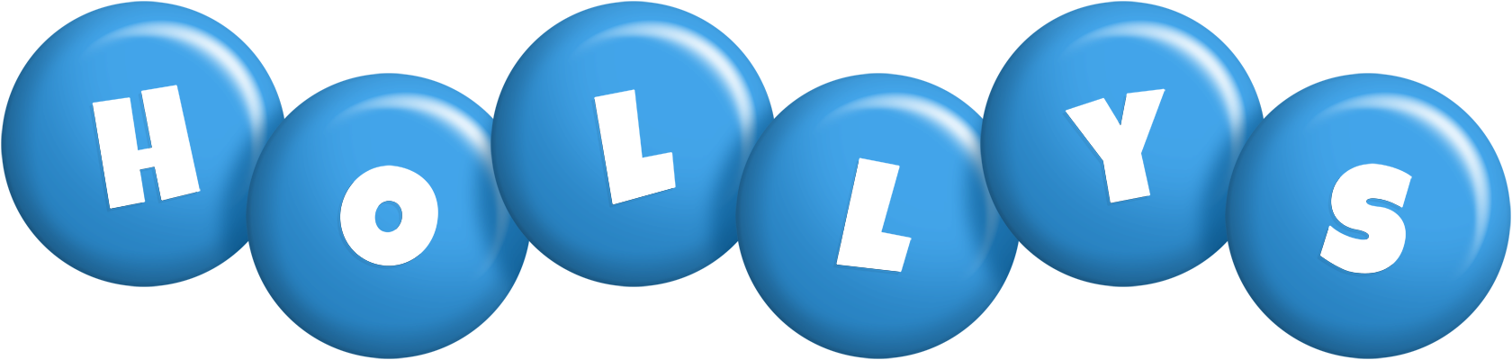 Hollys candy-blue logo