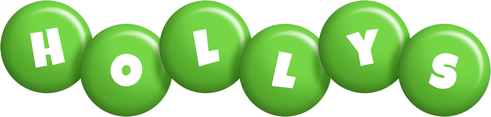 Hollys candy-green logo